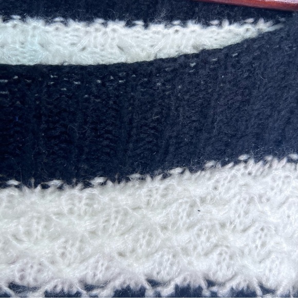 Kersh Striped Knit Cropped Sweater Size XXL - Picture 5 of 9